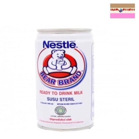 

Nestle Bear Brand Susu Beruang 189ml Susu Steril Drink Milk