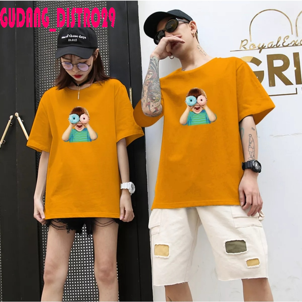 Kaos DISTRO Murah / T-shirt pria / Kaos pria / Kaos MATA DONAT / T-shirt casual / T-shirt motif / Ka
