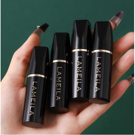 Lameila Black Gold Edition Lipstick 4 Warna Tahan Air Tahan Lama 2005