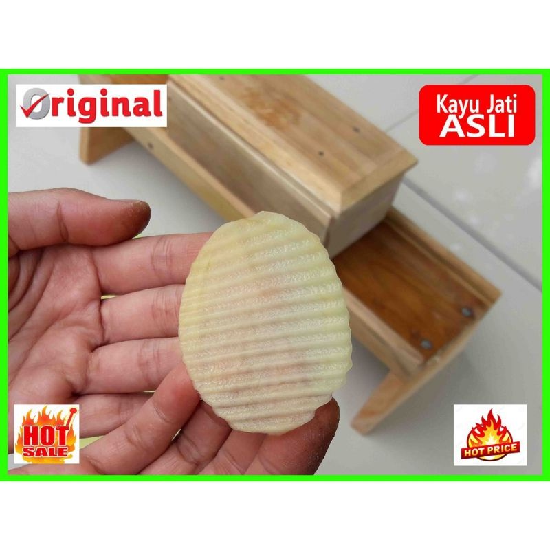 PROMO 8 PISAU PENGIRIS SERBAGUNA / PEMOTONG / PERAJANG / PASAH / SERUTAN UNTUK BAWANG KERIPIK SINGKONG KENTANG TEMPE CABAI UKURAN KECIL BAHAN ASLI JATI JAWA