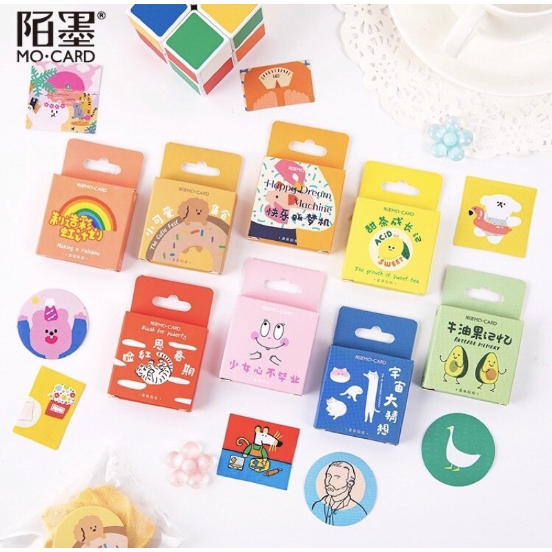 

stocker premium 45 set | sticker aesthetic | sticker unik | sticker buku | sticker lucu