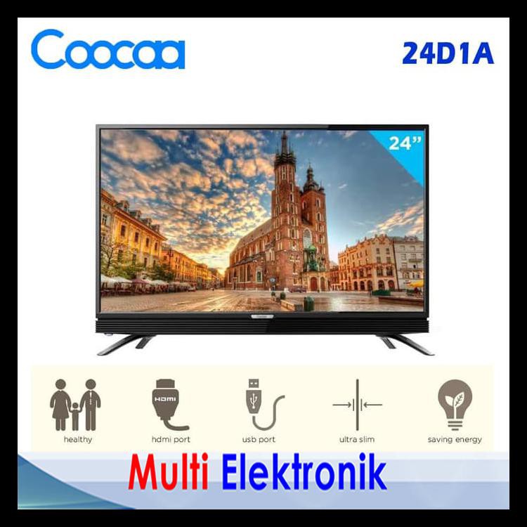 Tv Led Coocaa 24D1A 24 Inch Panel Ips (Garansi Resmi)