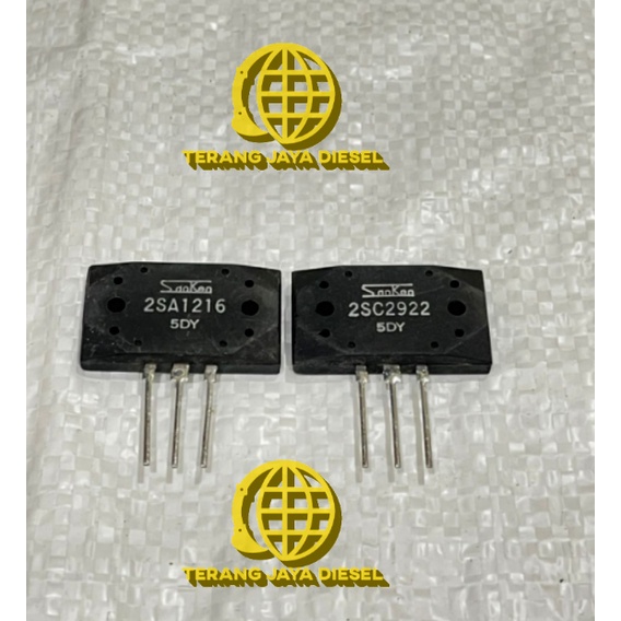 Transistor Sanken 2SA1216 - 2SC2922 1216 2922 (OEM) 5DY 1 SET