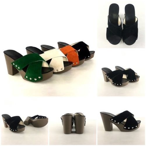 GI 3033 (SZ 35-39) RISCE SANDAL HIGH HEELS 10cm IMPORT WANITA CEWEK PEREMPUAN JAKARTA