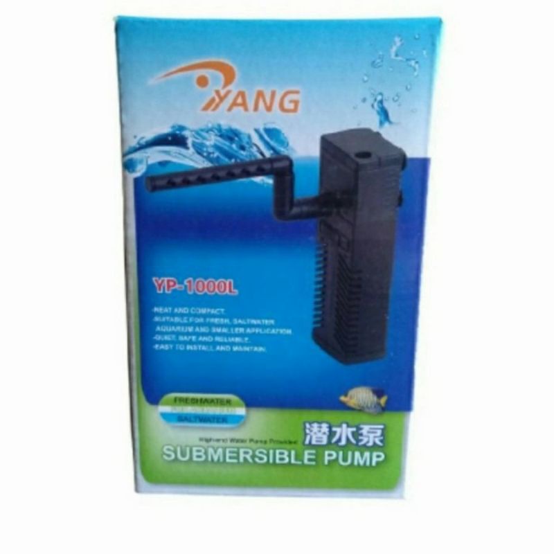 PROMO COD YANG YP 1000L YP1000L internal filter mesin pompa aquarium aquascape ikan hias cupang