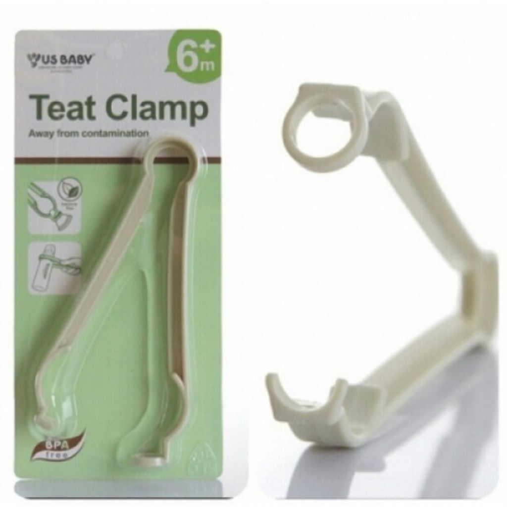 US Baby Teat Clamp / Jepitan Botol Susu Bayi