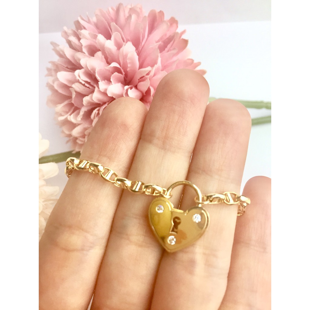 Gelang Rantai Emas  muda Wanita Dewasa kadar 300