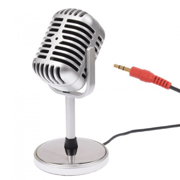 Mini Classical Retro Standing Microphone FE-K19