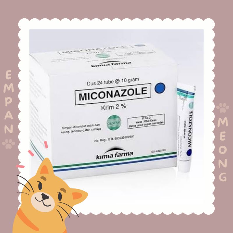 Salep Jamur Miconazole Nitrate Box isi 24 pcs