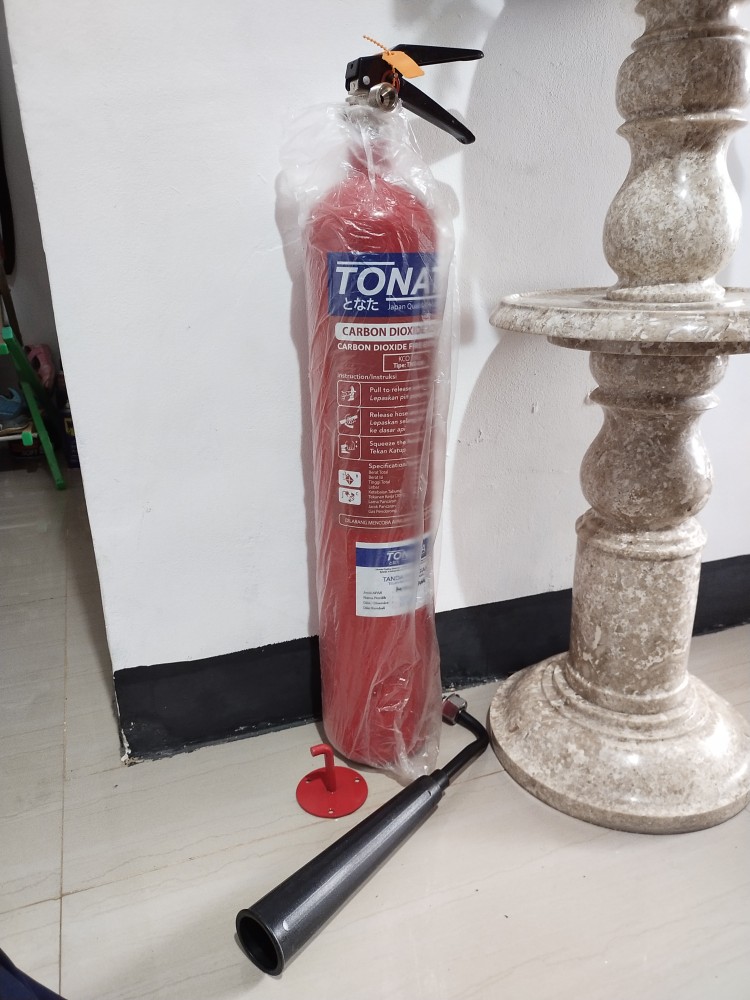 Apar 3kg Karbondioksida (co2) Tonata / Set Komplit