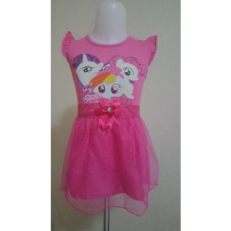 baju gaun dress anak cewek import