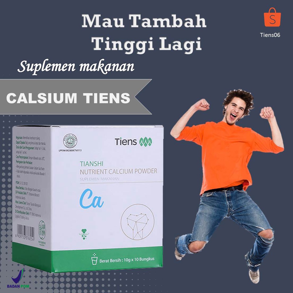 

Nutrient High Calcium Powder NHCP Tiens Obat Peninggi Badan Nutrient Calcium Powder Susu Bubuk