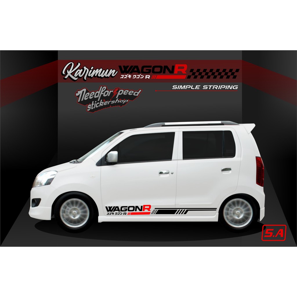 STRIPING VARIASI KARIMUN WAGON R Shopee Indonesia