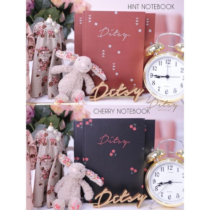 

READY NOTEBOOK DITSY CHERRY SIAP KIRIM