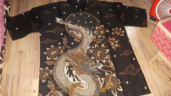 Nagageni Kemeja Batik Pria Full Furing Katun Primisima Batik Solo Batik Pria Eksklusif Batik Naga