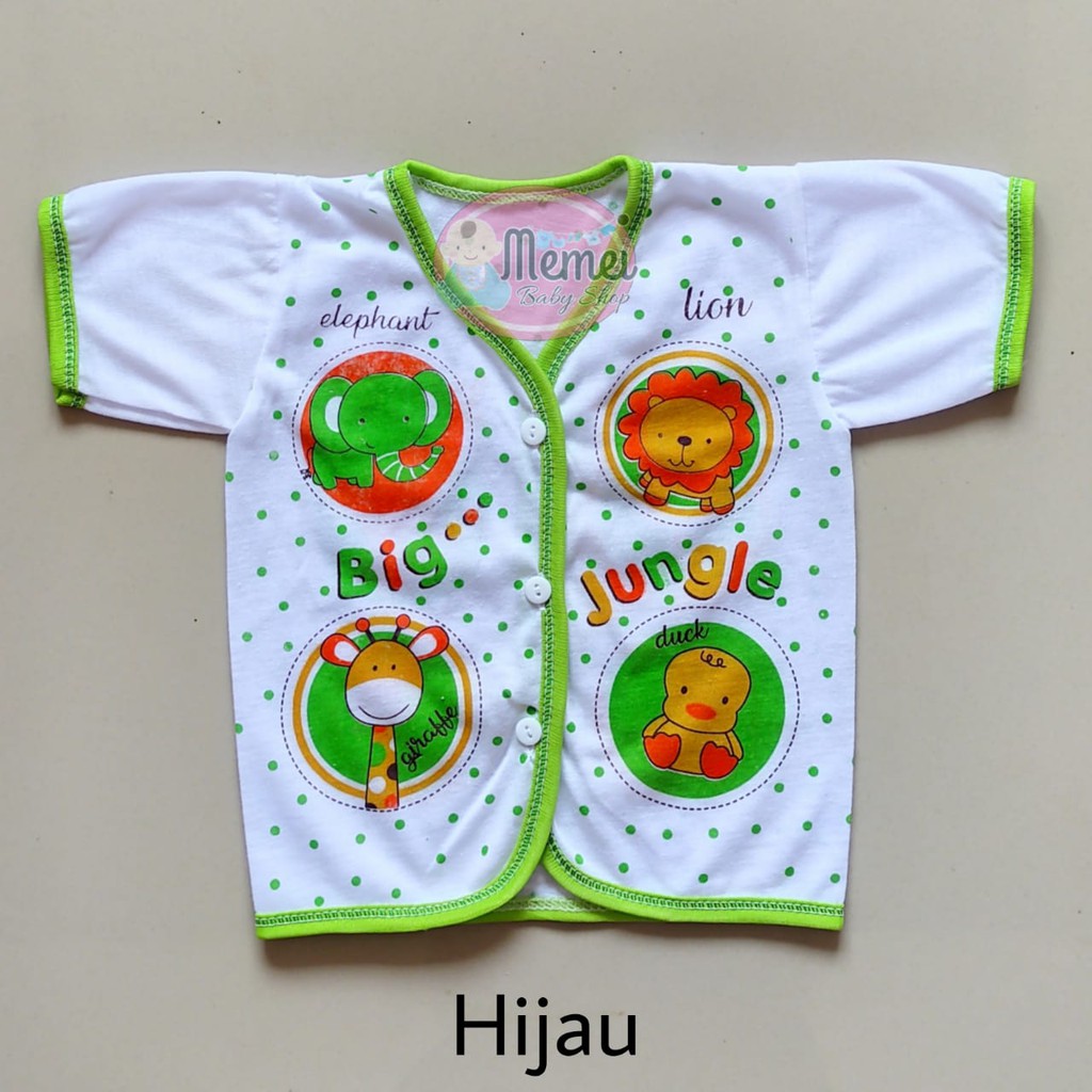 Baju bayi pendek KATUN perlengkapan bayi lahir