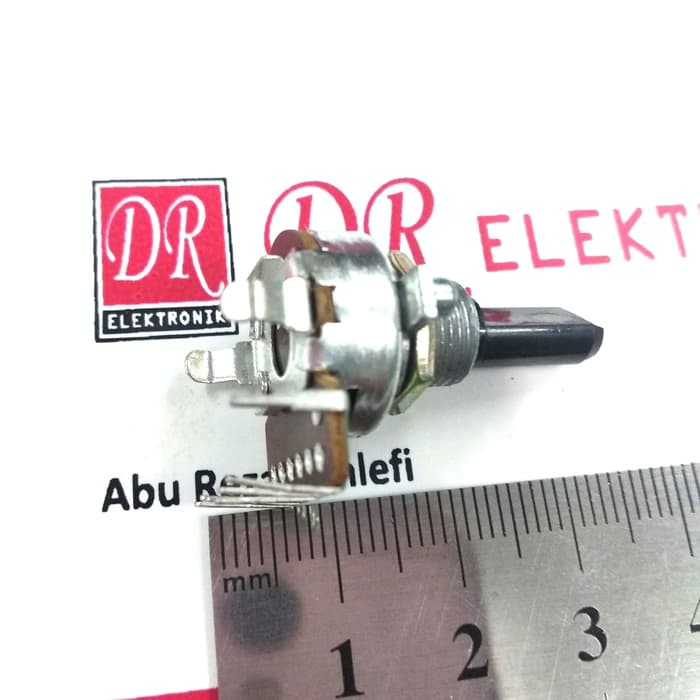 Potensio ORI tape politron Polytron 6+1 7pin CT 7 pin kaki 50K ulir