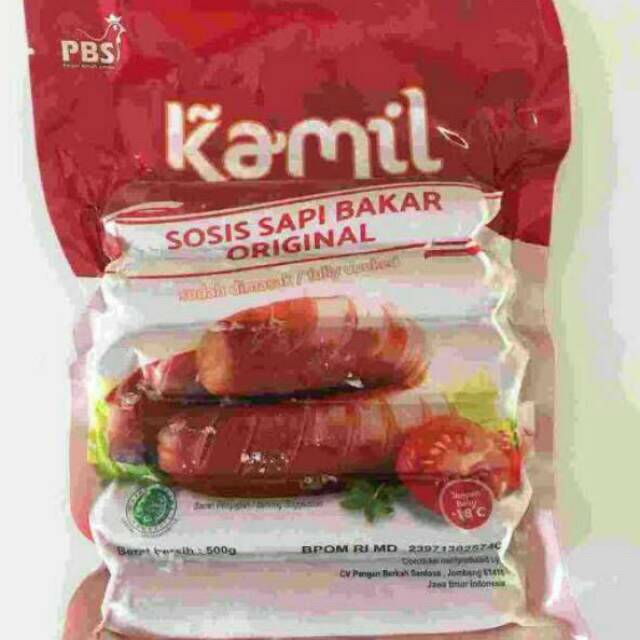 

Kamil Sosis Sapi Bakar Ori Jumbo