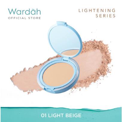 [REFILL] ^ KYRA ^ Wardah Two Way Cake Bedak Padat Lightening Powder Foundation Light Feel