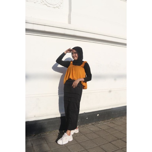 BEFAST - ZEC OOTD Wanita Tanktop ANAYA / Tanktop Layer / Tanktop Model Kekinian / Tanktop Luaran / Tanktop Untuk Foto OOTD Wanita