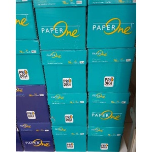 

Kertas paperone A4 75gsm HVS putih print fotocopy