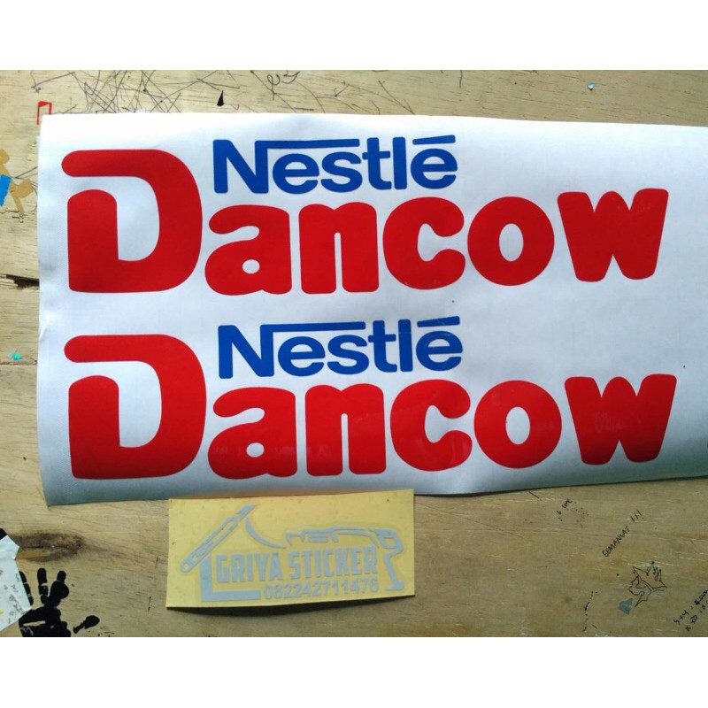 sticker DANCOW nestle stiker viral cutting stiker Scoopy beat nmax aerox