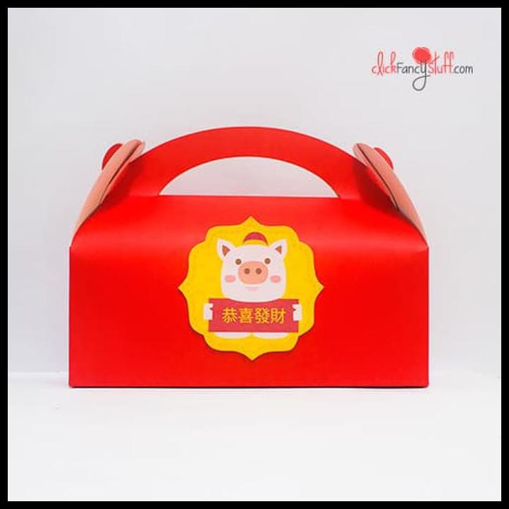 

New Arrival Kotak Dus Kue Imlek / Chinese New Year Gable Box / Hampers / Parcel