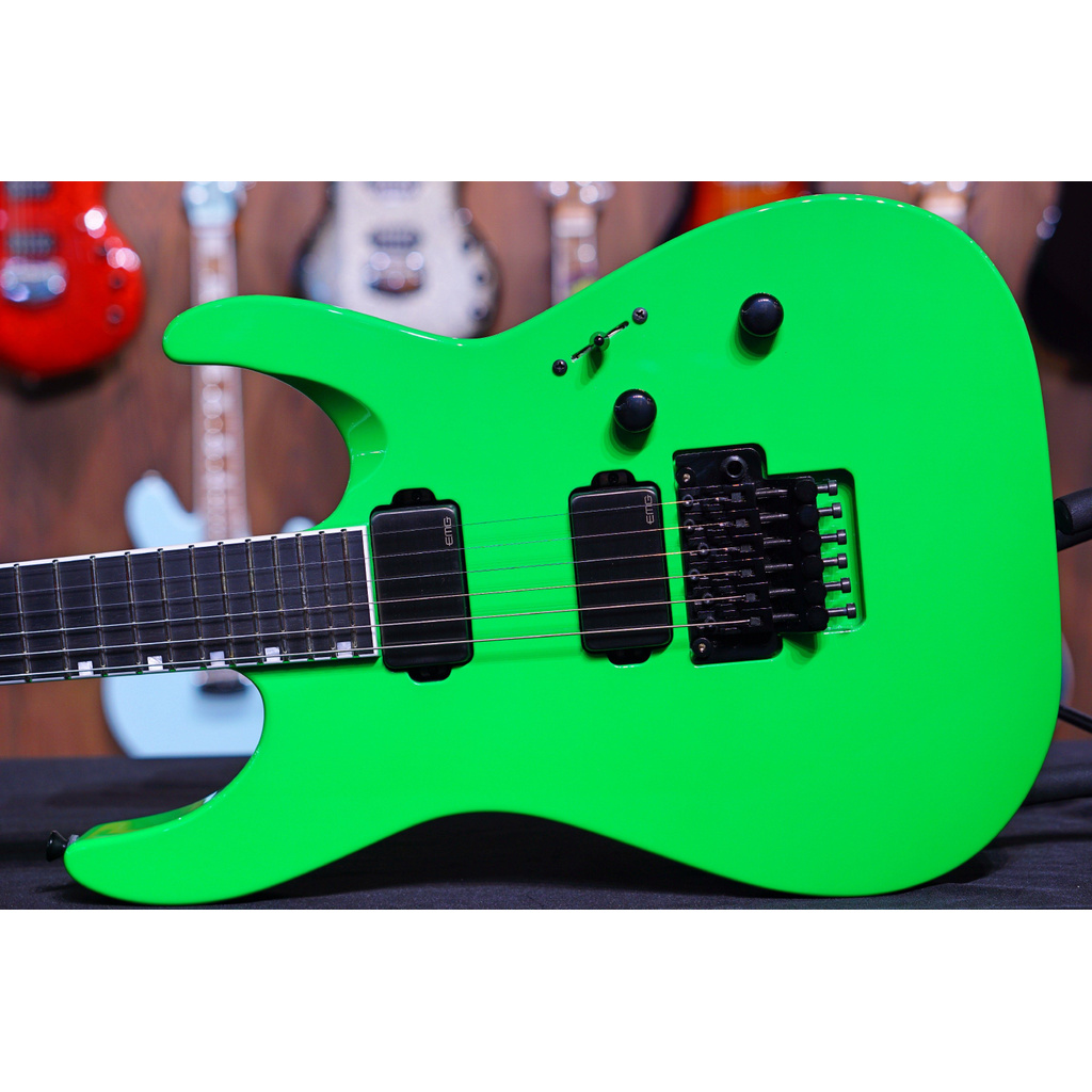 ESP Original M-II CTM EMG Neon Green E6601202