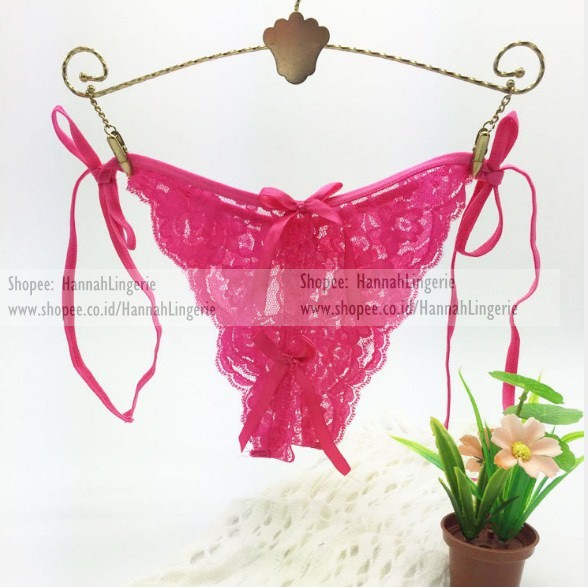 Gstring Jumbo Original M-XXL Gstring Bigsize Hitam Merah Pink, Gstring Big Size Ukuran Besar Gstring putih 332