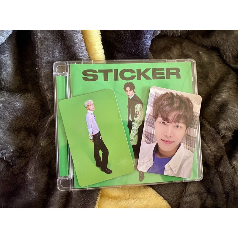 UNSEALED NCT 127 STICKER JOHNNY JEWEL VER, PC AR JUNGWOO TAEIL