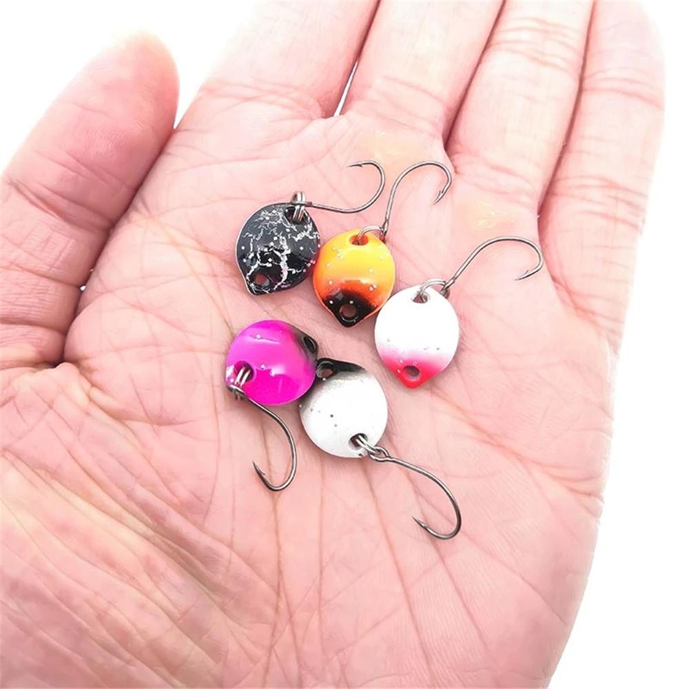 Agustina Fishhooks Alat Pancing 2Pcs/Set Umpan Keras Fly Fishing Tackle Outdoor Fishing Lure