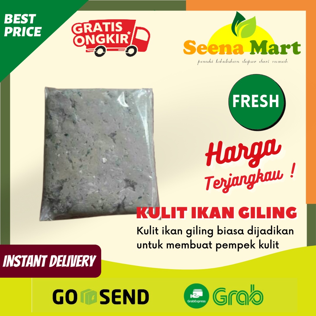 

Kulit Ikan Kulit Ikan Giling Kulit Giling 1 kg Pempek Kulit Ikan