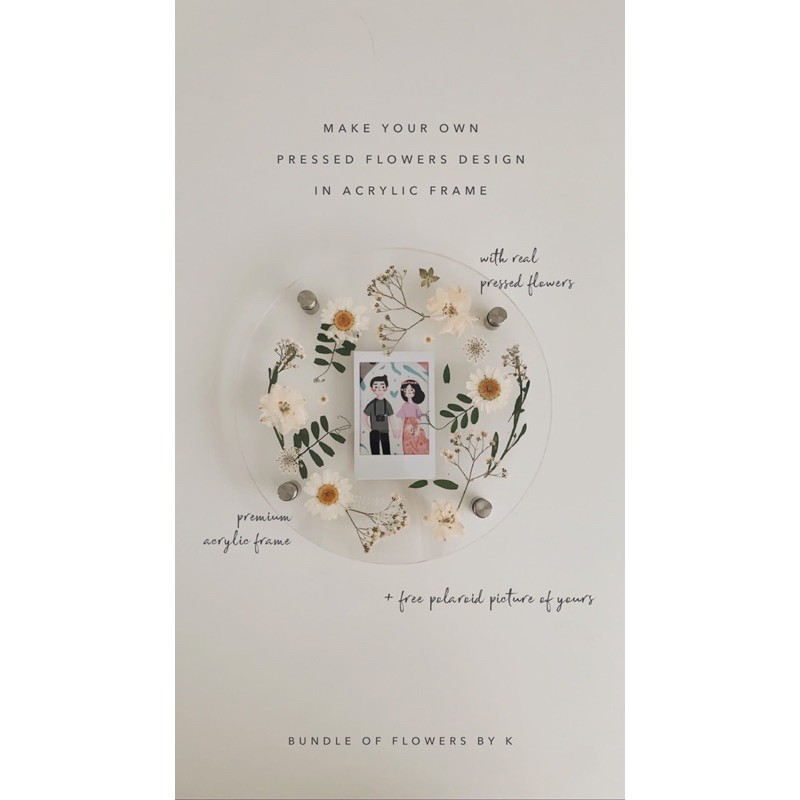 Pressed Flowers Frame - DIY Kit BOFBYK