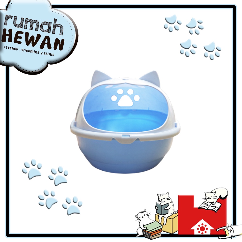 Cat Litter Box Kecil - Bak Pasir Kucing