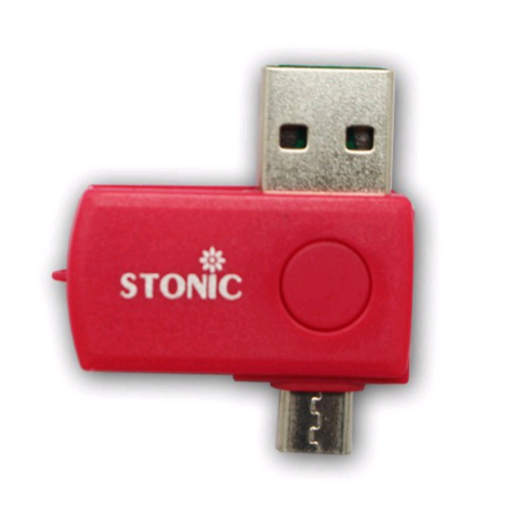 OTG Adapter USB to Micro USB/Flashdisk Komputer PC Laptop MIcro SD Android Stonic 902