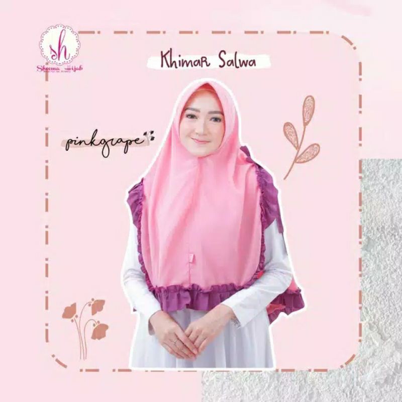 khimar Salwa by sheema Hijab
