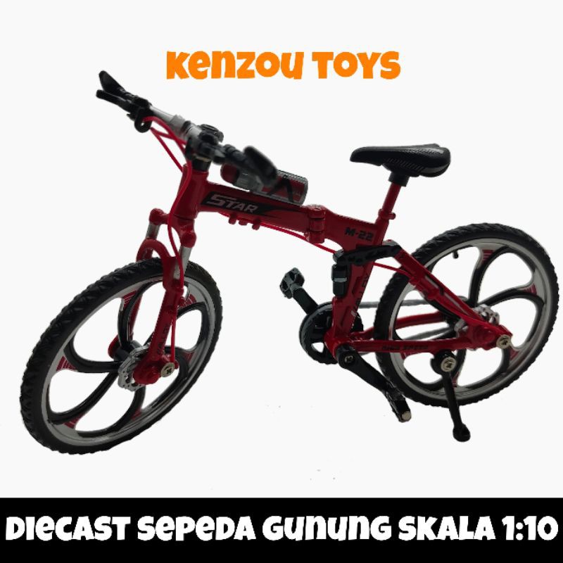 Diecast Bike Sepeda Gunung Skala 1:10