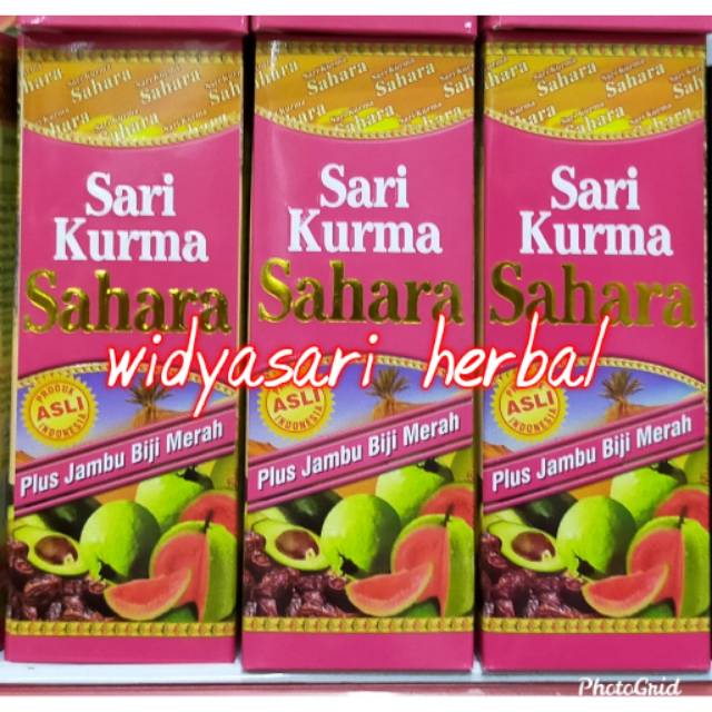 

Sari Kurma Sahara Plus Jambu Biji Merah