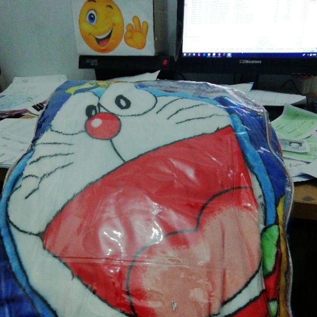 Selimut Paulina By Bonita Ukuran 160x200 Motif Flying Doraemon