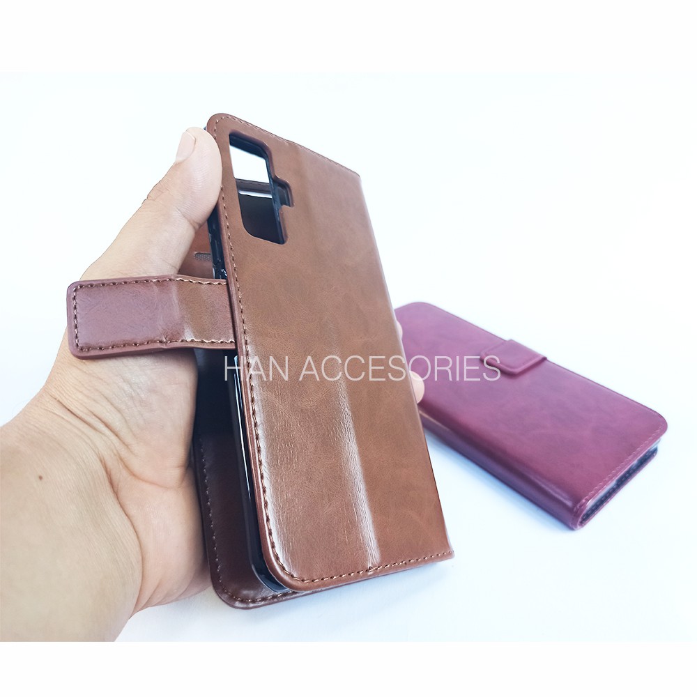 VIVO X50 | X50 PRO Original Fashion Selular Flip Leather Case - Flip Cover