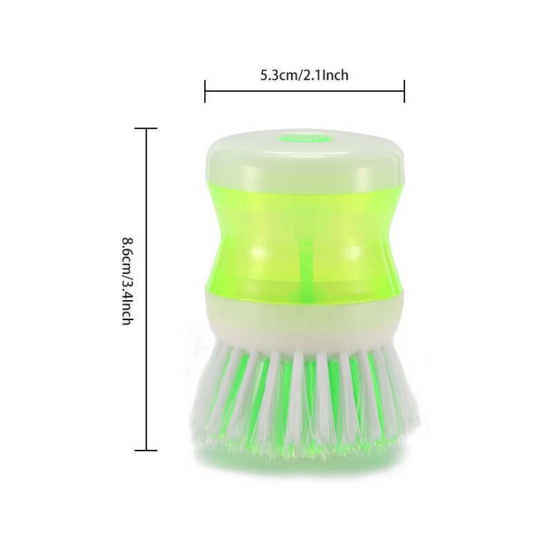 Sikat Cuci Piring + Dispenser Sabun Dishwashing Brush