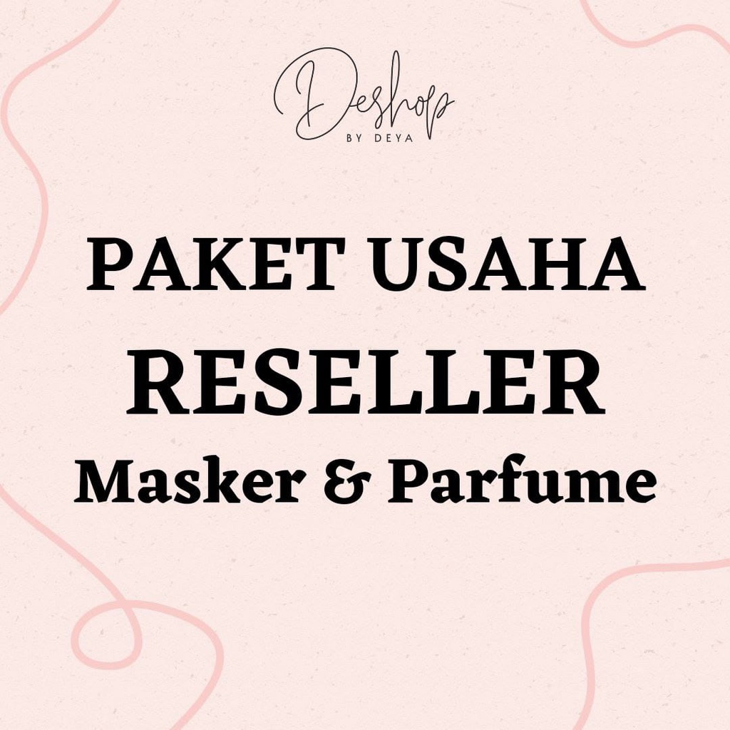 Paket Usaha Reseller Masker / Paket usaha Reseller Parfum