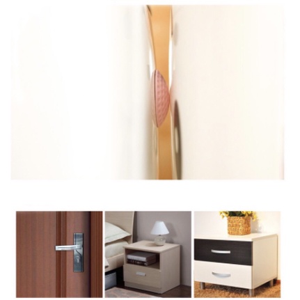 Penahan Pintu dan Engsel / Pengaman Pintu / Pelindung Dinding dari Benturan Pintu