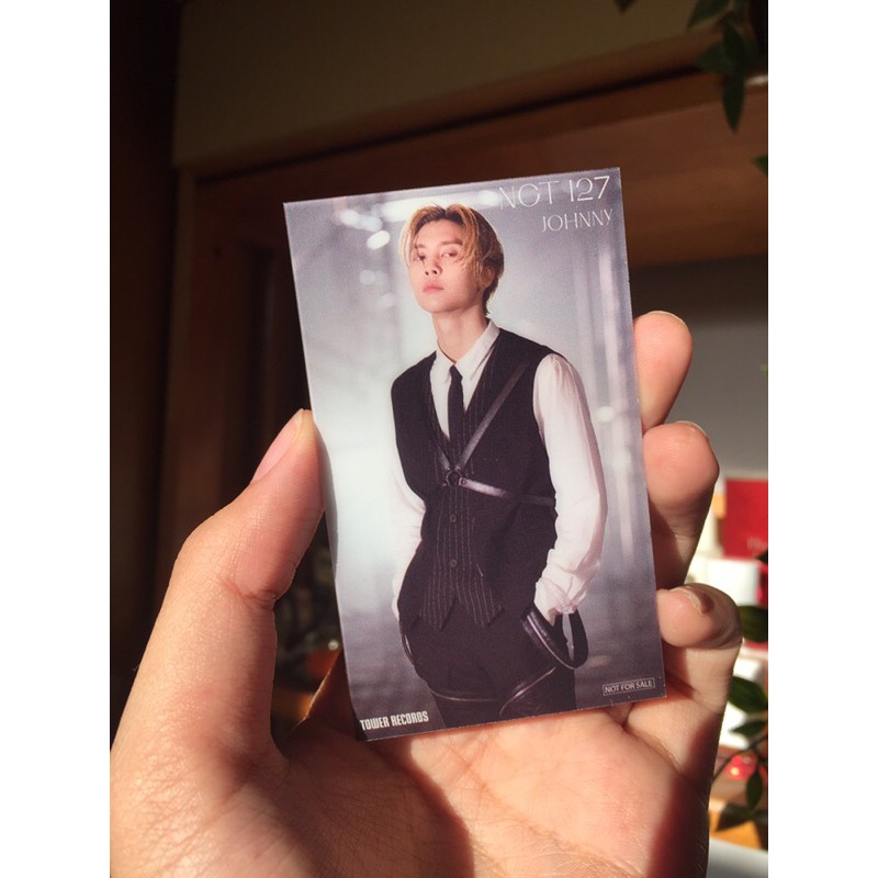 [BOOKED][PC] NCT 127 - JOHNNY ALBUM LOVEHOLIC PHOTOCARD ORI TOWER RECORD