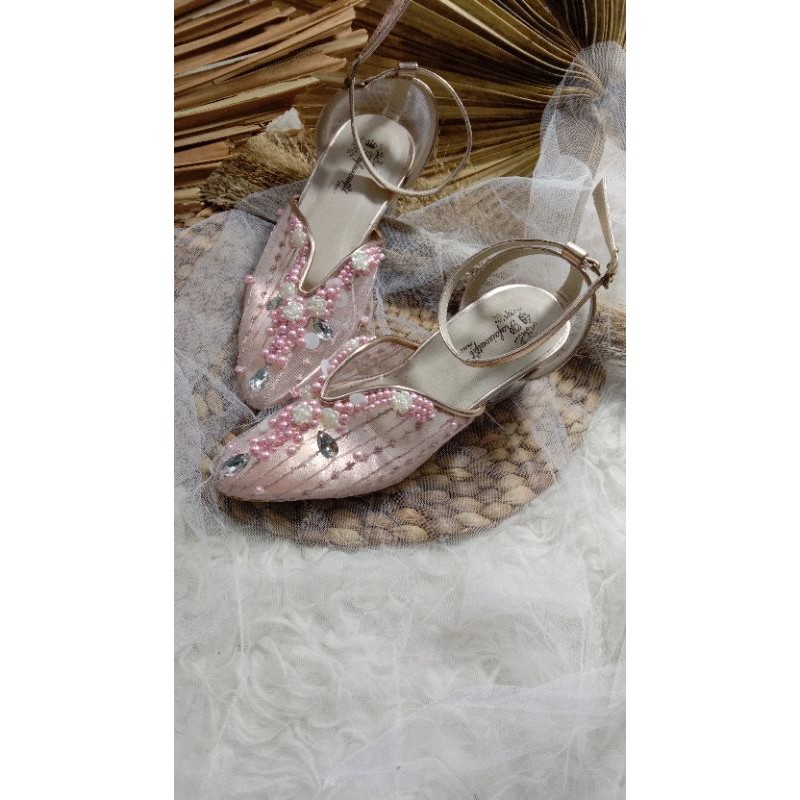 Ruby rosegold wanita cantik sepatu wanita wedding