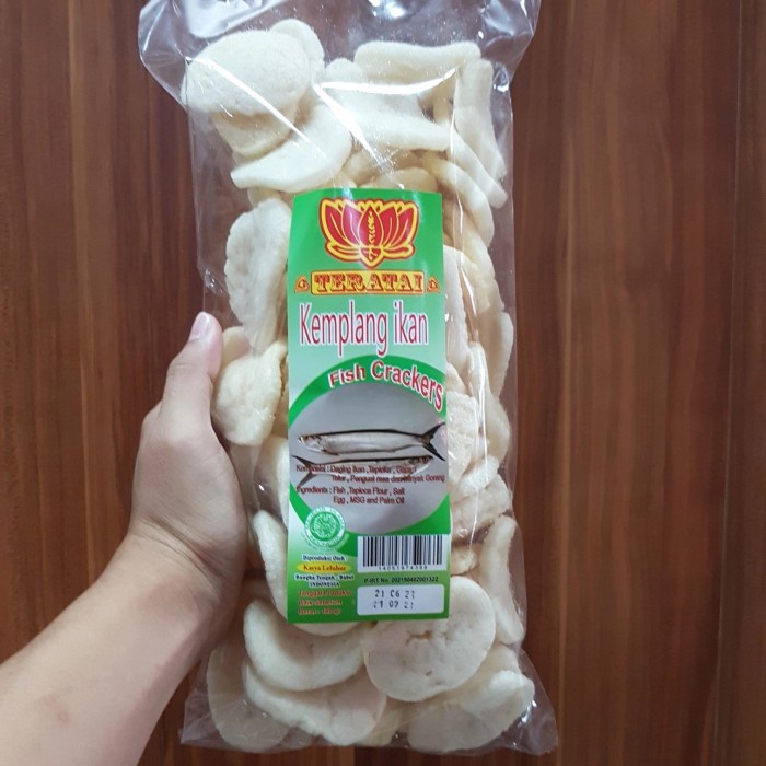 

Kemplang Ikan Teratai 180gr / kerupuk bangka / asli bangka