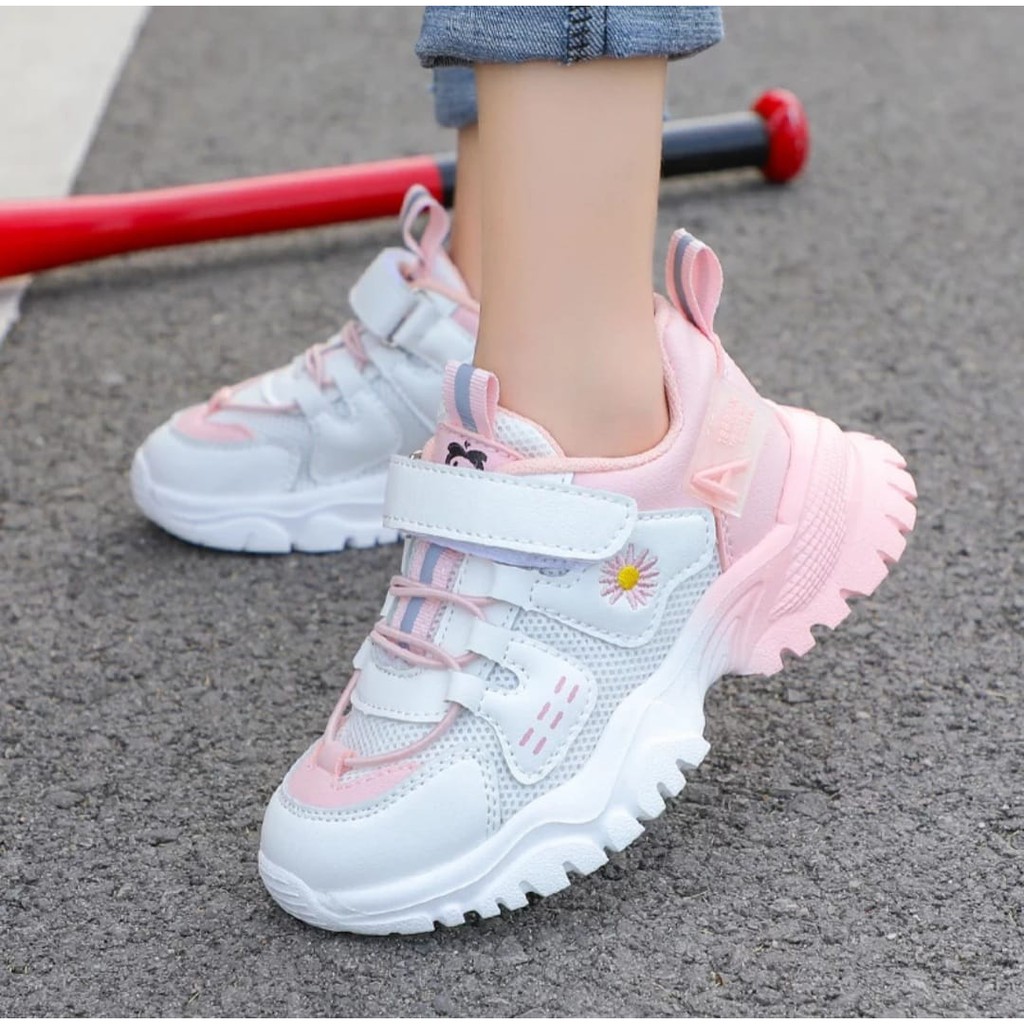 REIN SEPATU SEKOLAH SNEAKERS ANAK AS166