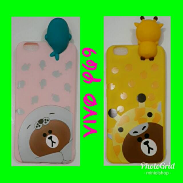 (Vivo y69)silicon/softcase boneka intip