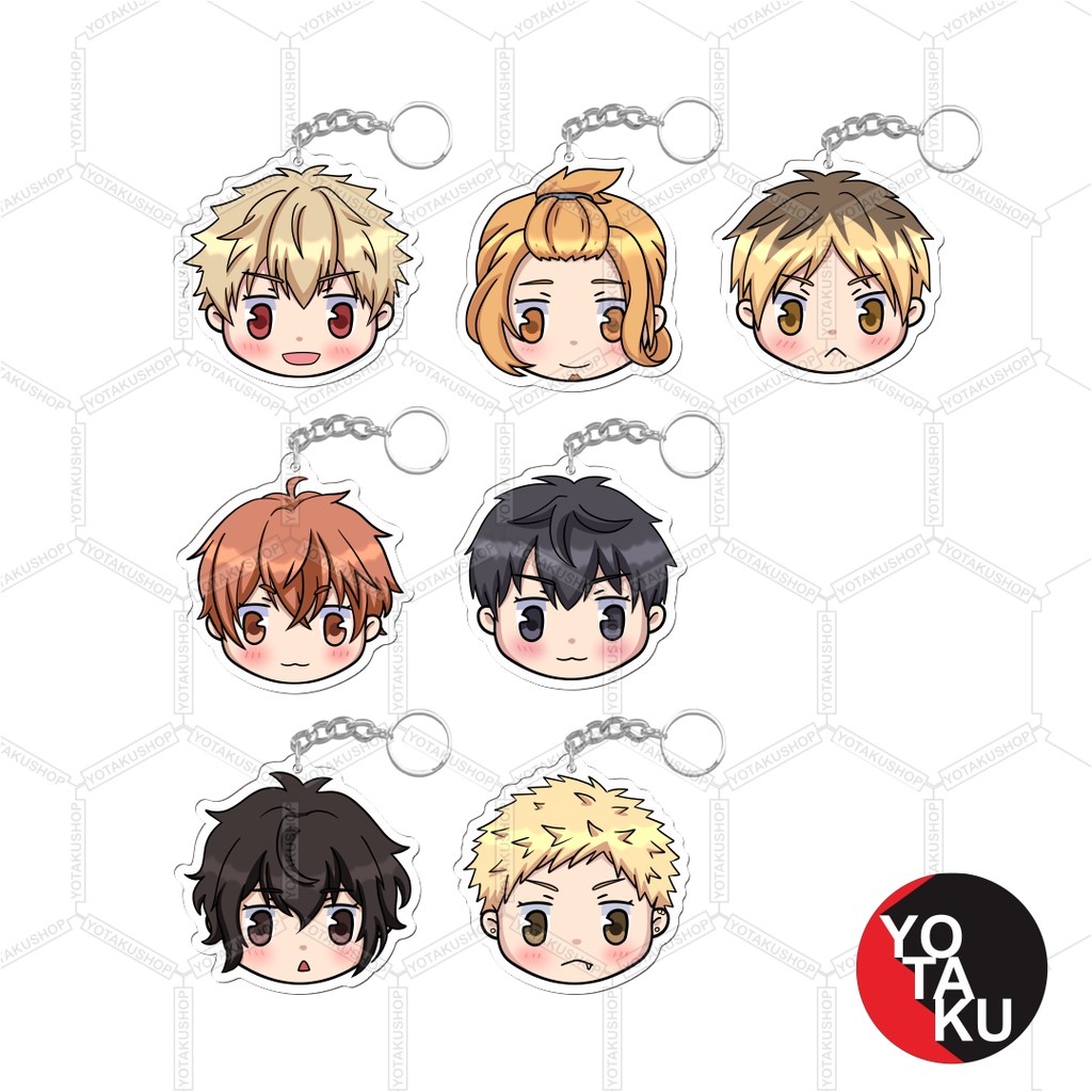 Gantungan Kunci Anime Akrilik Given GC5305 Mafuyu Ritsuka YOTAKUSHOP