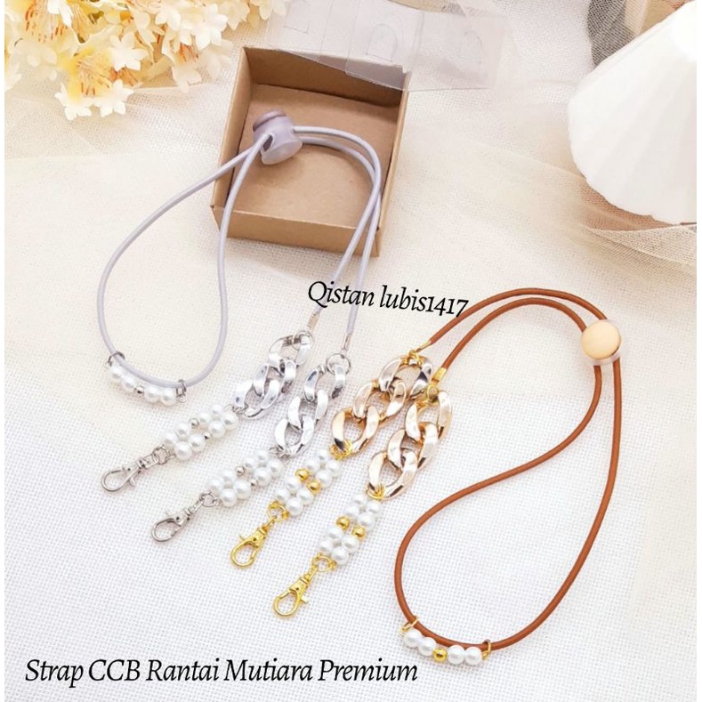 Strap CCB Rantai Mutiara Premium